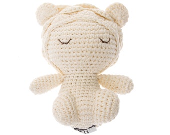 Handmade Plush Toys: Mini Leo the Softie - baby gift | birthday gift for boys and girls | Baby Shower Gift | Newborn Gift | Crochet