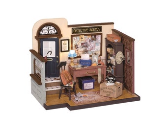 DIY Miniature House Kit | Mose's Detective Agency