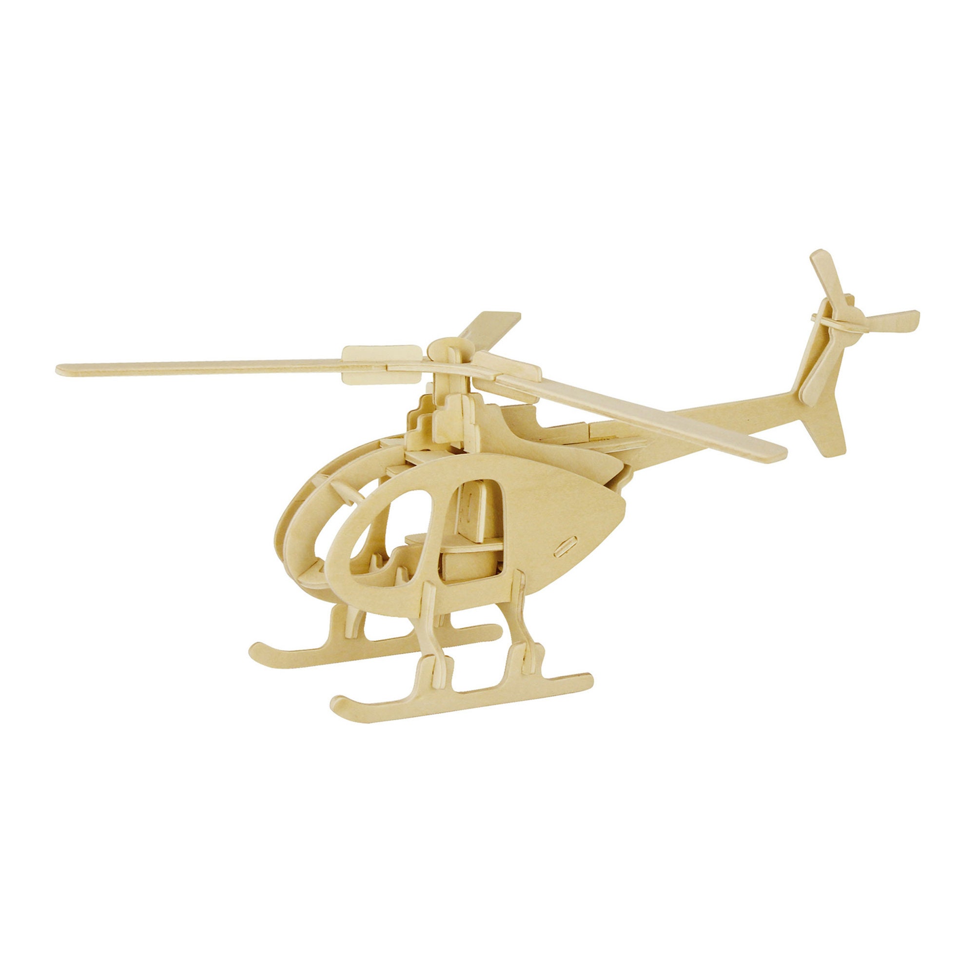 3D Wood Puzzle Helicopter DIY Kids Craft Kids Puzzle STEM Etsy Canada