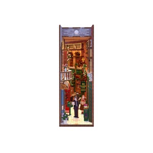 Hands Craft DIY Miniature Book Nook Kit | 84 Charing Cross Road