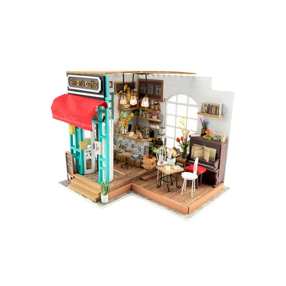 simon's coffee shop model kit