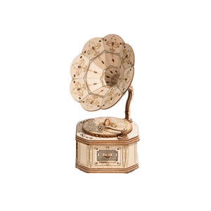 Hands Craft DIY 3D Wooden Puzzle: Gramophone (TG408)