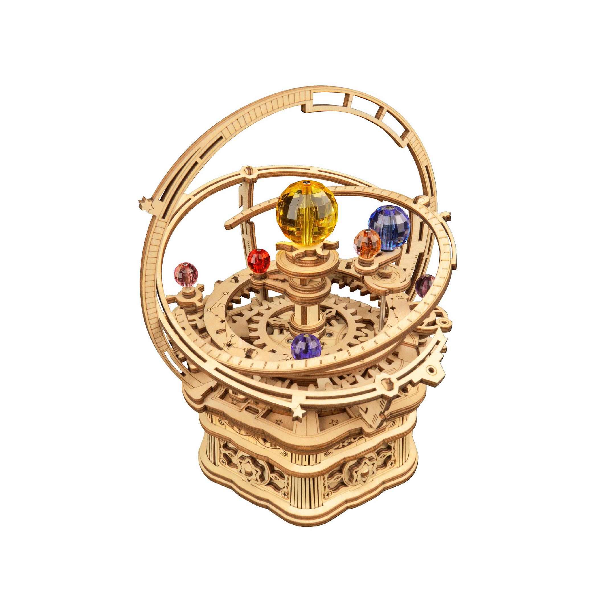 国内盤　CDBOXセット　jan van der roost Music Box Wooden 3D Puzzle: Starry Night | Wind-up Orrery