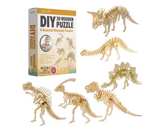 NEW Supermag 3D Magnetic Tyrannosaurus Rex Construction Puzzle Ages 5 40 PC 