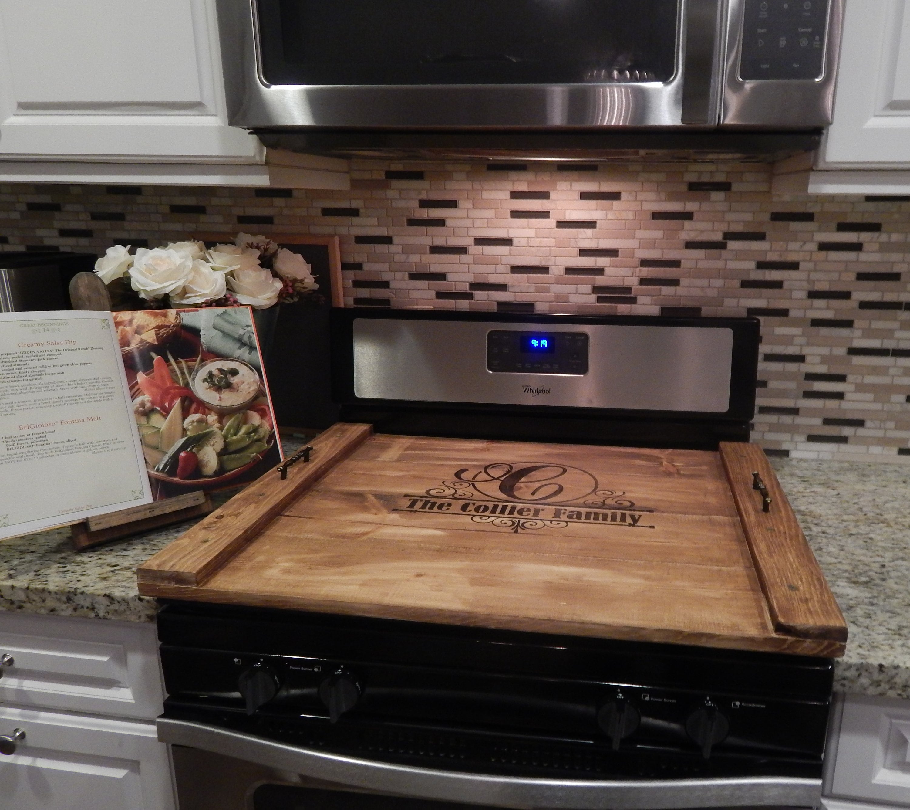 Stove Top Cover/Serving Board/Noodle board/Kitchen Etsy