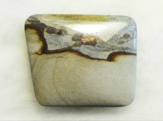 Disaster Peak Picture Jasper Cabochon