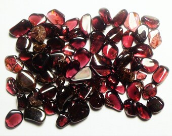50 cts assorted lot small tiny 3 - 7mm polished Garnets India