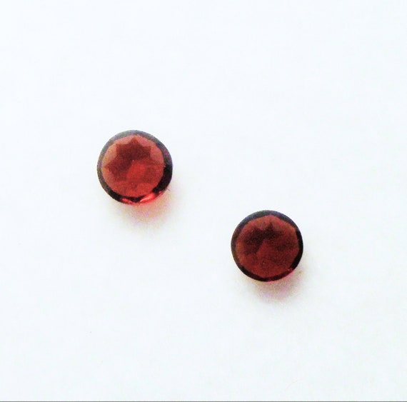 Lot De Grenats Naturels Ronds 3mm Du Mozambique - Pierre Précieuse Non Traitée - Pour Bijouterie