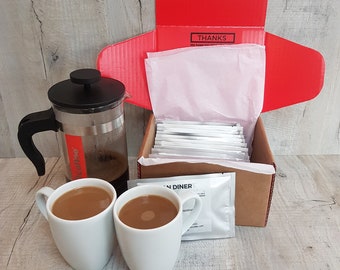 The Voyager. Hand roasted coffee gift pack, the perfect christmas gift for any coffee lover.