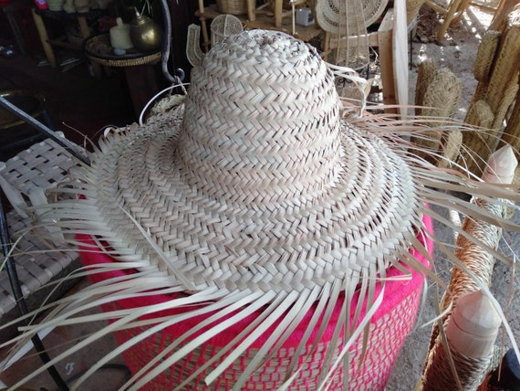wicker summer hat