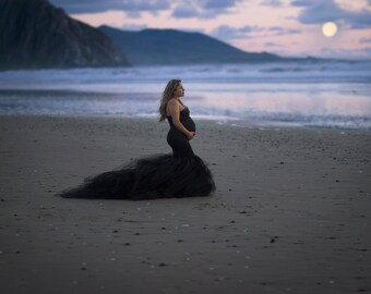 Lilly* maternity dress train extension