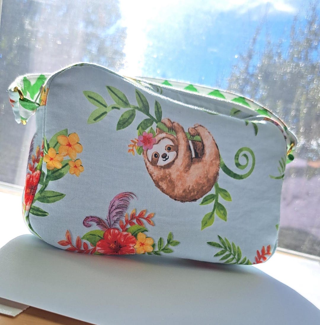 Sloth Handle Cute Handmade Sloth Top Handle Bag - Etsy