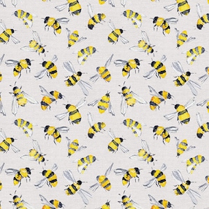Sweet & Sour--Paint Brush Studios-- Bees Buzz-- honey bee fabric, summer bee quilting fabric, 100% cotton by the yard