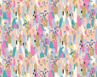 Pineapple Crush -- Abstract Summer -- Dear Stella, summer quilt blender, 100% cotton by the yard