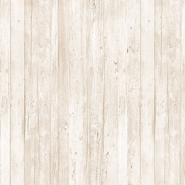 Whitewashed barn wood fabric, Enjoy the Little Things -- Clothworks -- wood texture fabric, quilt blender, digital print, 100% cotton