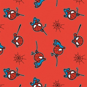 Captain Marvel Fabric, Camelot Fabrics Marvel Kawaii--cute Super Hero ...