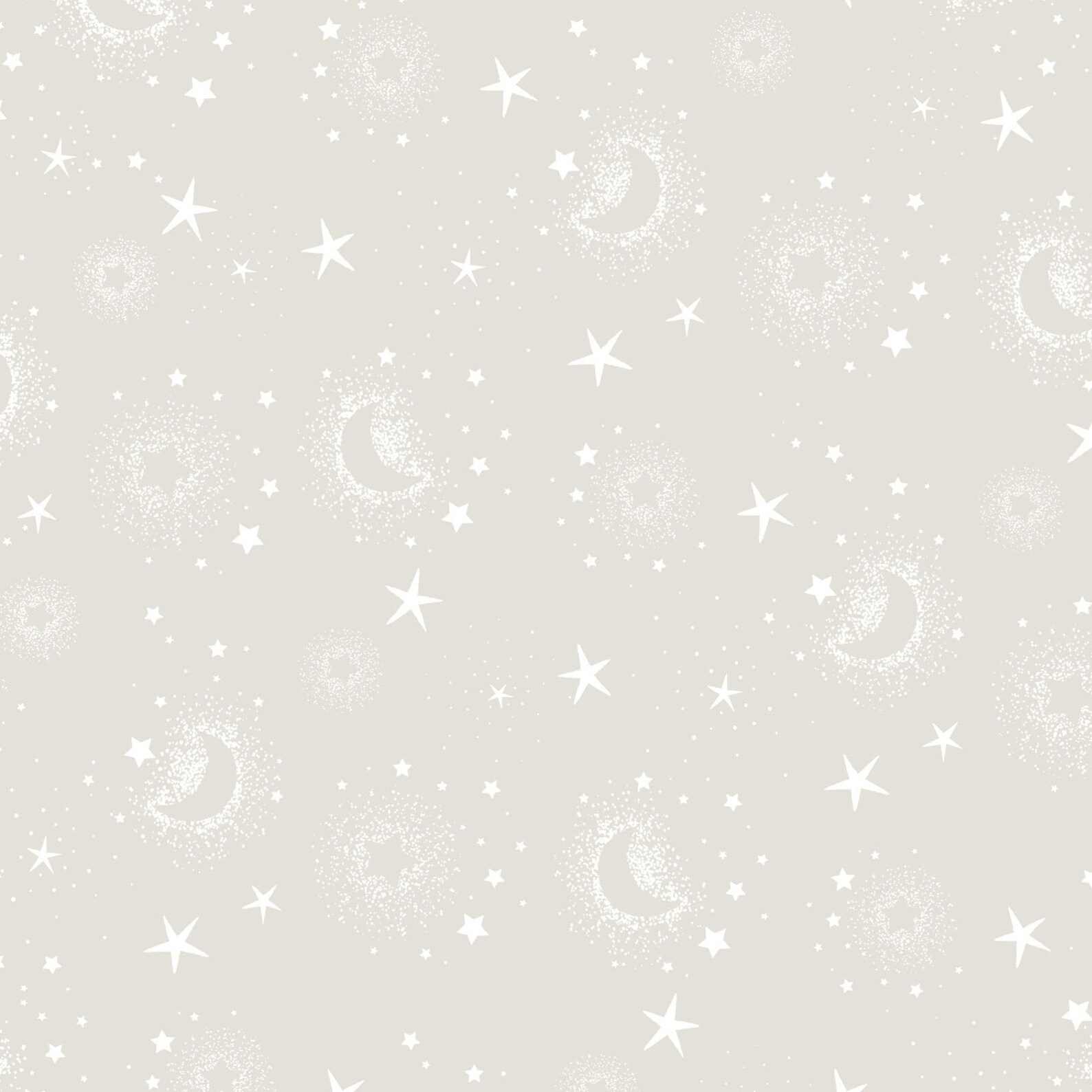 Fabric Star Bright by P&B Textilessolar System Boy Etsy