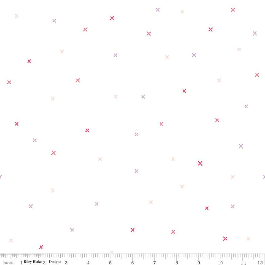 Hush Hush 5 - Don't Cross Me - Riley Blake Designs, Low Volume Quilt ...
