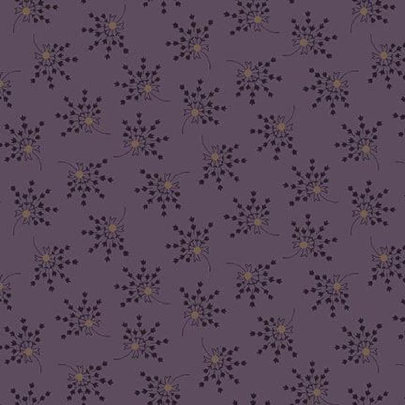 Floral in Cocoa Garden Club, Blank Quilting Old Fashioned Floral Fabric