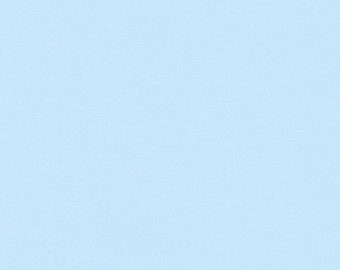 Kona Cotton Cloud - Robert Kaufman, solid blue quilt fabric, 100% quilt cotton by the yard, K001-152