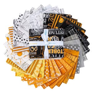 Costume Makers Act II -- Fat quarter bundle -- J. Wecker Frisch for Riley Blake - 33 pieces, Victorian costume Halloween fabric, 100% cotton