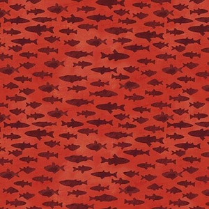 Trout -- Wilderness Trail, Blank Quilting -- outdoors fabric, trout quilt fabric, fish quilt fabric, 100% cotton by the yard