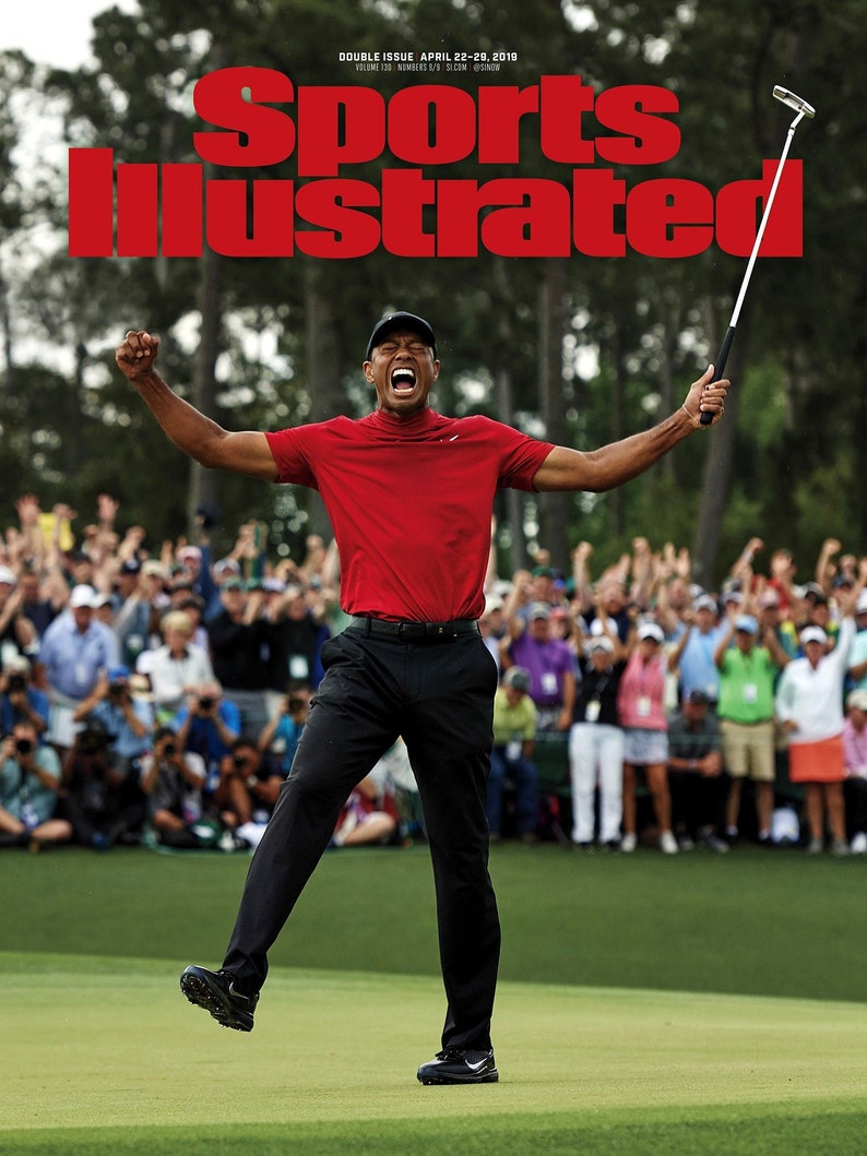 Tiger Woods Wins 2019 Masters Sports Illustrated | Etsy