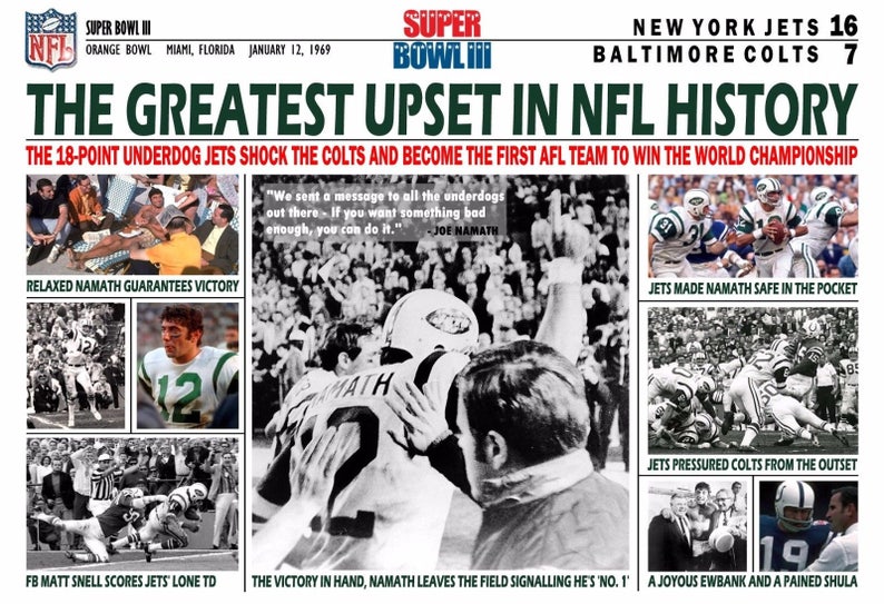 Greatest Upset Ever: Jets Smash Colts in Super Bowl III image 0