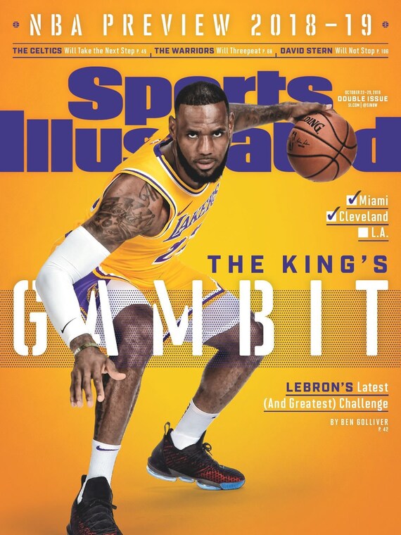lebron james sports illustrated