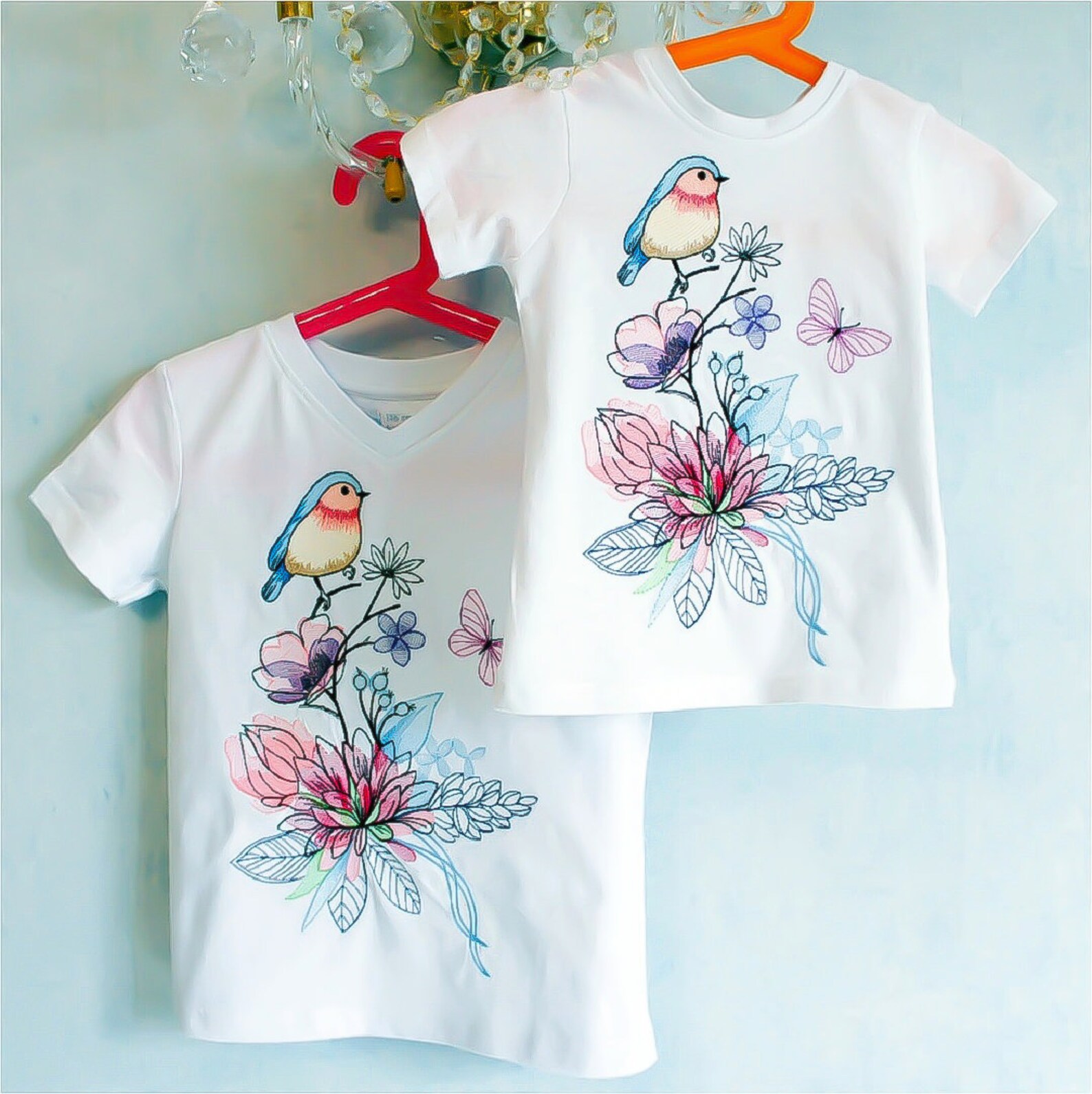 Spring machine embroidery designs instant download in 3 sizes  etsy