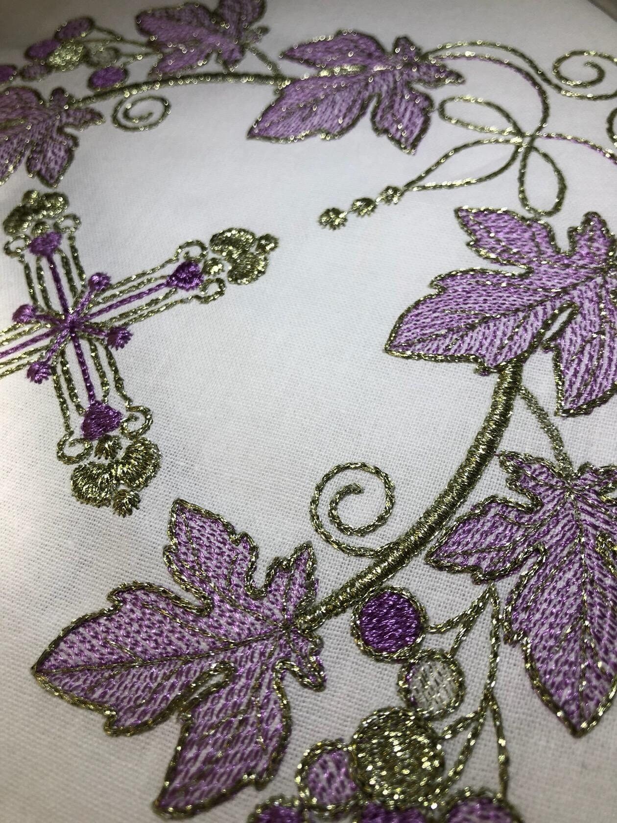 Grapevine 3 Machine Embroidery Designs instant download small Etsy