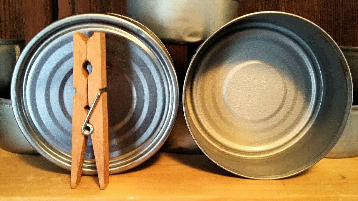 12 Empty Tin Tuna Cans for Candles Repurpose Recycle Etsy