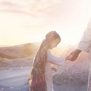 Print, Christ with Child, LDS, Painting, Christian, Christ, Hope, Print, Art