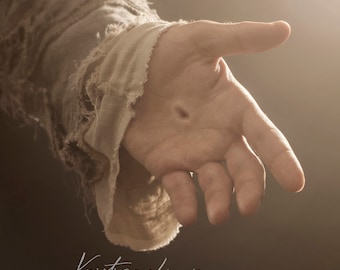 Jesus Hand Painting - Etsy