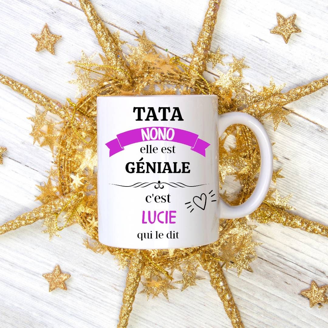 Mug Tata à Personnaliser, Géniale