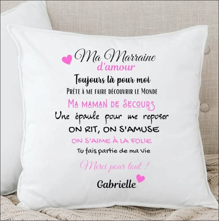 Citation De Marraine Etsy France