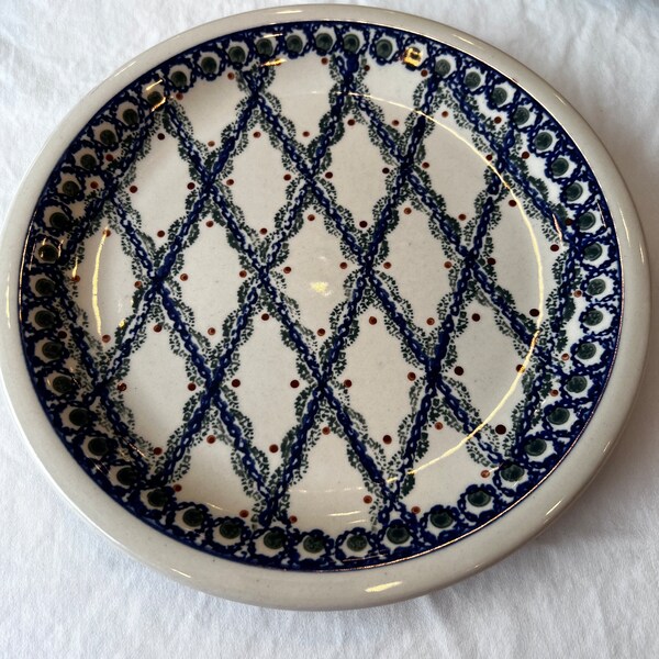 Polish Pottery Dinner Plates Etsy