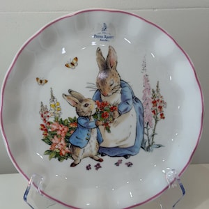 Vintage Plate Peter Rabbit - Etsy
