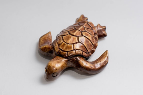 small wooden turtle