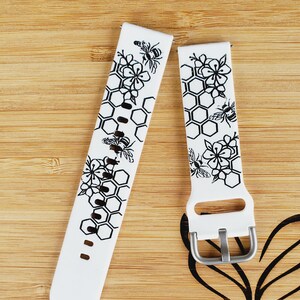 Honeycomb & Bees Galaxy Watch Compatible Bands