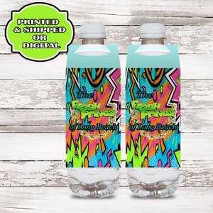 Fresh Prince Water Bottle Tags- Fresh Prince Printable-Digital-party favors-Custom labels- Labels Birthday Party- Labels- Printed
