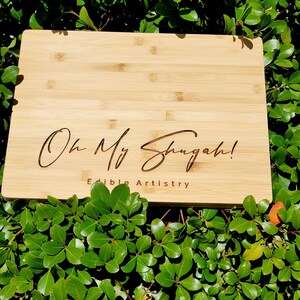 16x11 Laser Engraved Custom Cutting Board