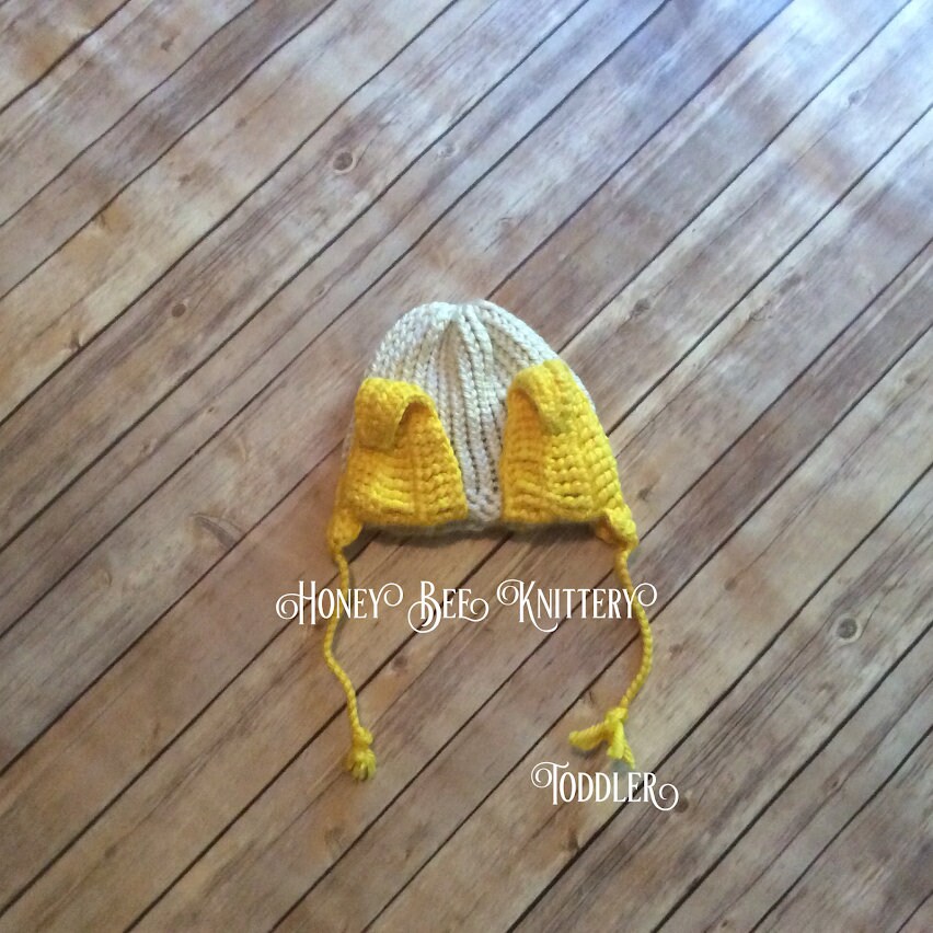Banana Hat PATTERN ONLY 6 Sizes 