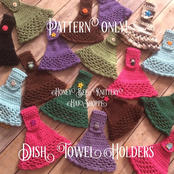 Dish Towel Holder Pattern Only Hand Towel Holder Easily Etsy
