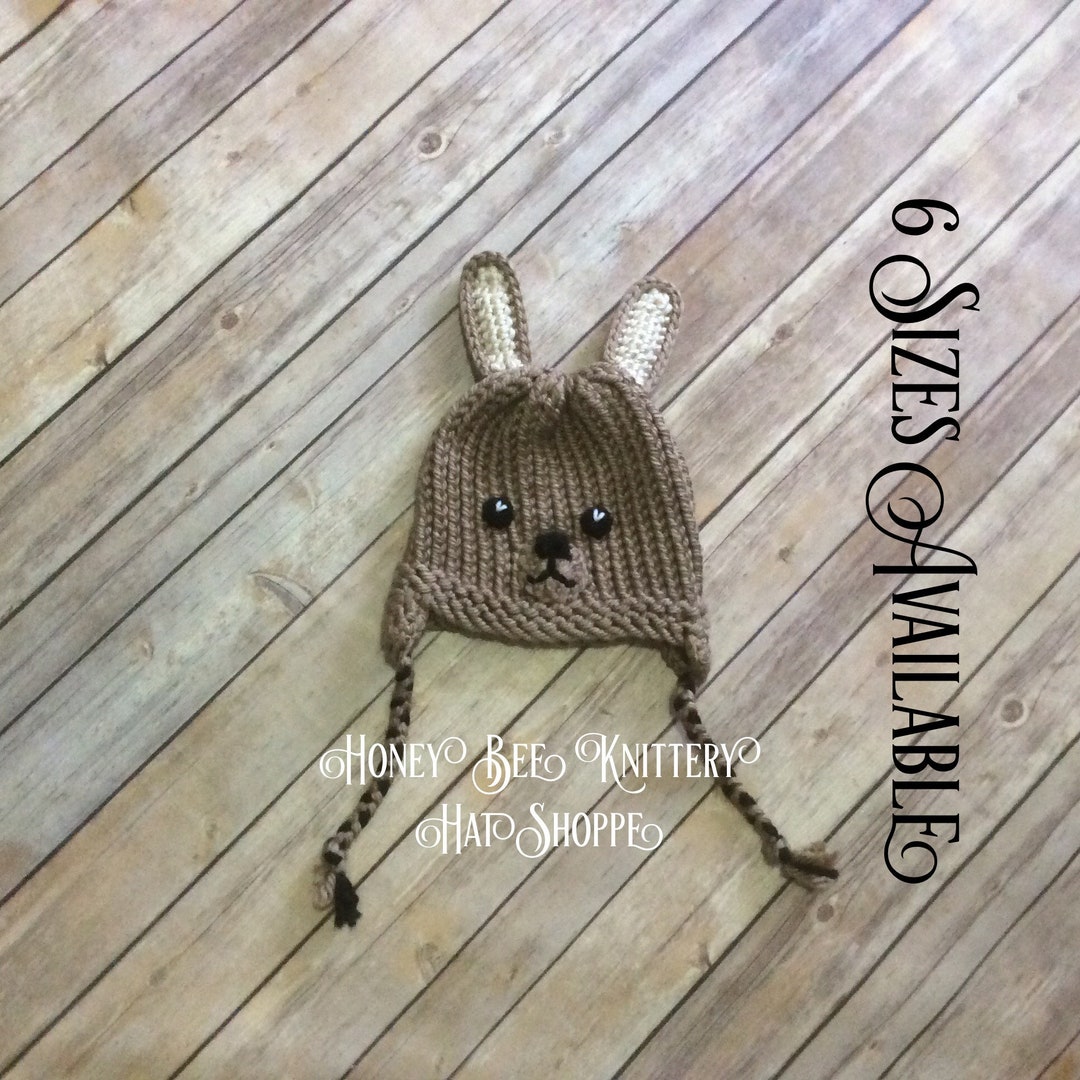 Rabbit Hat - 6 Sizes Available, READY TO SHIP; Bunny, Easter, Egg ...