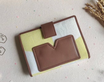 Wide Space Wallets, Hand Made Wallets, Vegan leather