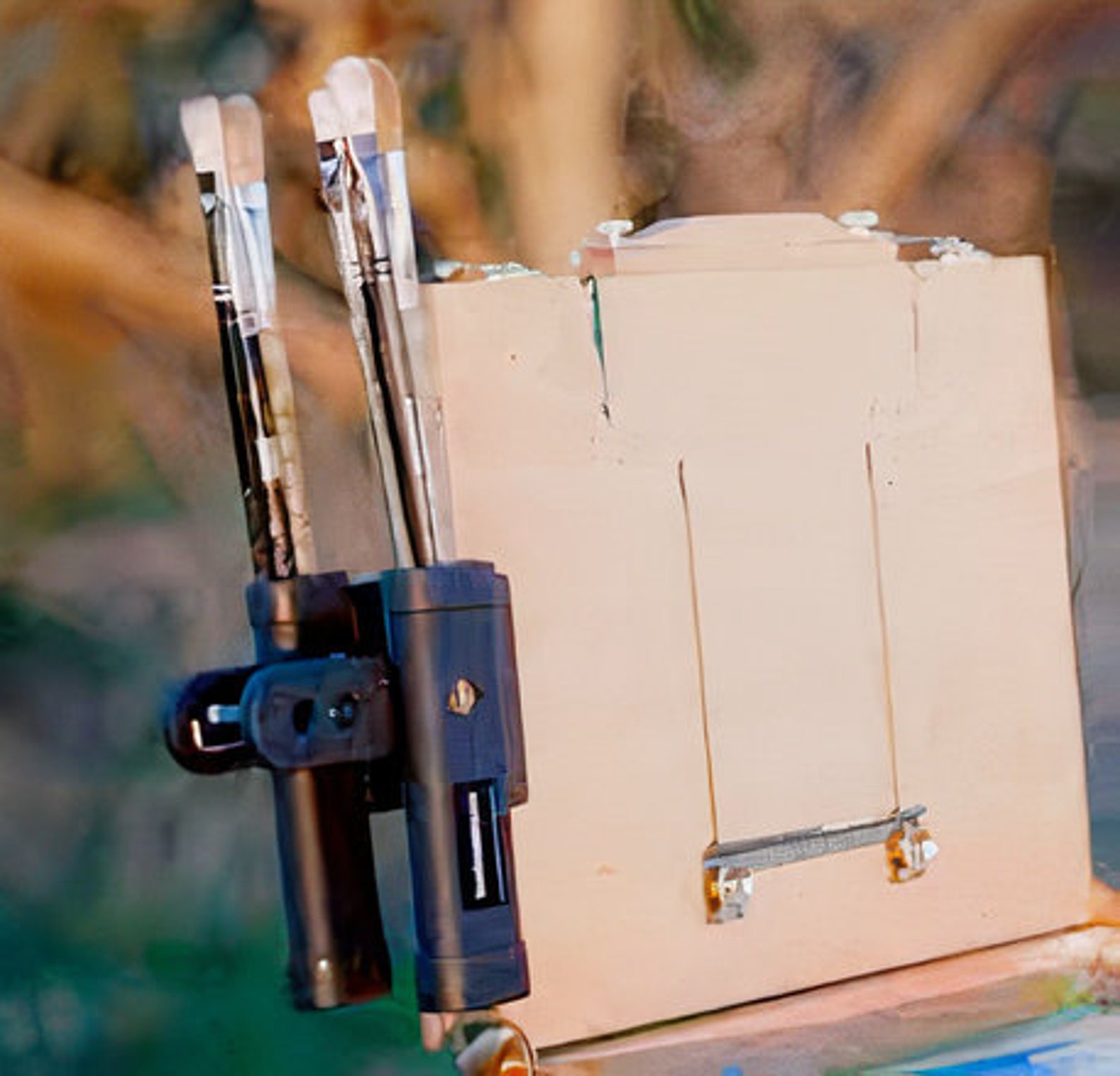 Easel Brush Clip Paintbrush Holder Paintbrush Organizer Etsy