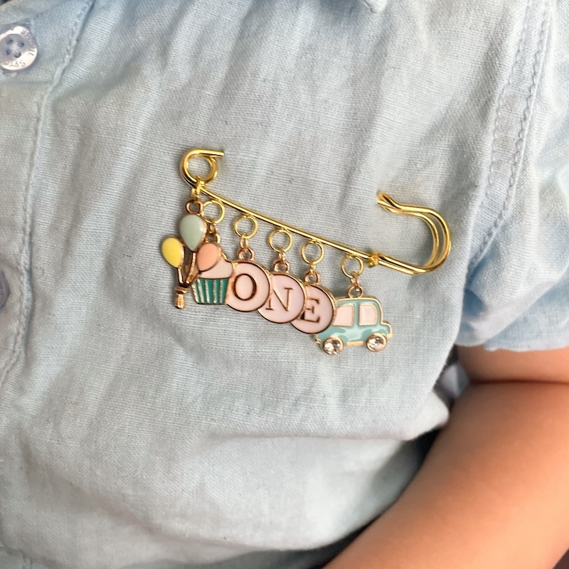 First Birthday Badge - Etsy UK