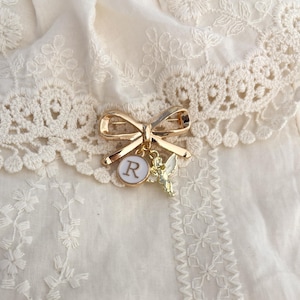 Personalized Gold Baby Keepsake Brooch: Christening, Baptism newborn Gift image 8