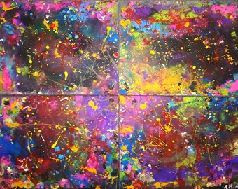 GALAXY UNIVERSE 4 CANVAS